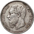 Belgia, Leopold II, 5 franków 1872