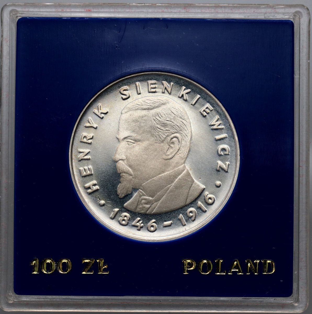 8. Polska, PRL, 100 złotych 1977, Henryk Sienkiewicz