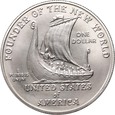 49. USA, 1 dolar 2000 P, Leif Ericson Millennium