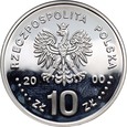 6. Polska, III RP, 10 złotych 2000, Jan II Kazimierz, Popiersie