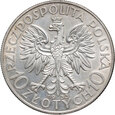 65. Polska, II RP, 10 złotych 1933, Głowa Kobiety ze znakiem Mennicy