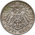 Niemcy, Saksonia, Fryderyk August III, 2 marki 1906 E