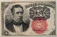 USA, Fractional Currency, 10 centów 1874, seria B39