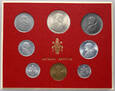 23. Watykan, zestaw 8 monet 1965, Anno III, Paweł VI