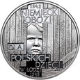54. Polska, III RP, 10 złotych 2022, Niemiecki Obóz w Łodzi