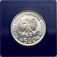33. Polska, PRL, 500 złotych 1987, Kazimierz III Wielki