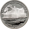 90. USA, dolar 1990 P, 100. rocznica urodzin Eisenhowera, PROOF