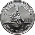35. Kanada, Elżbieta II, dolar 1975, 100 Lat Calgary