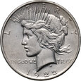 USA, 1 dolar 1922 D, Peace