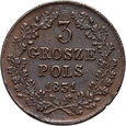 773. Polska, Powstanie Listopadowe, 3 grosze 1831 KG