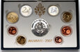 Watykan, zestaw 8 monet euro 2007, 1 medal, Benedykt XVI, PROOF