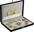 Watykan, zestaw 8 monet euro 2007, 1 medal, Benedykt XVI, PROOF
