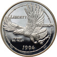40. USA, dolar 1994 P, Muzeum Jeńców Wojennych, PROOF #AR