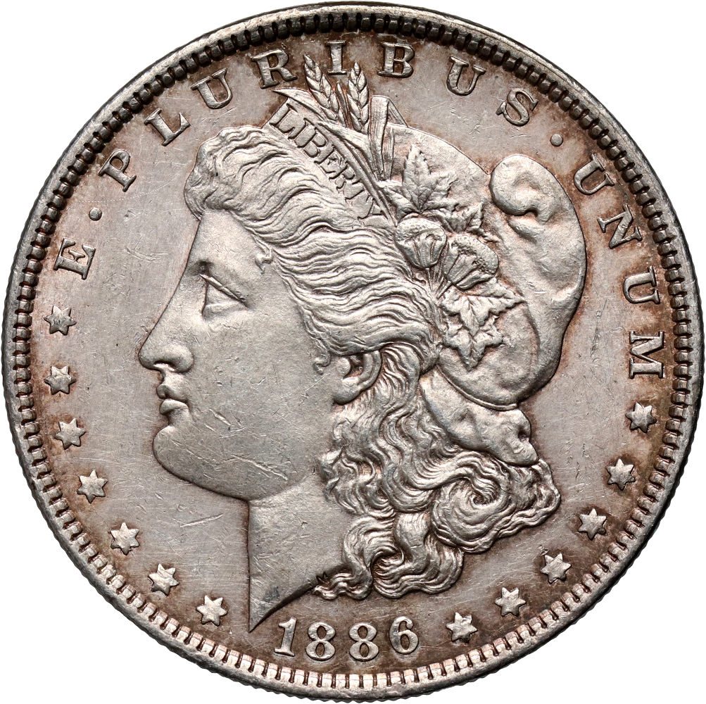 228. USA, 1 dolar 1886, Morgan