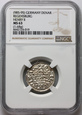 Niemcy, Bawaria, Henryk II Kłótnik 985-995, denar, Regensburg