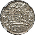 Niemcy, Bawaria, Henryk II Kłótnik 985-995, denar, Regensburg