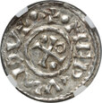 Niemcy, Bawaria, Henryk II Kłótnik 985-995, denar, Regensburg