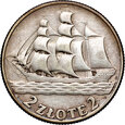 21. Polska, II RP, 2 złote 1936, Żaglowiec