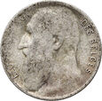 12. Belgia, Leopold II, 50 centimes 1901