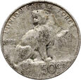 12. Belgia, Leopold II, 50 centimes 1901