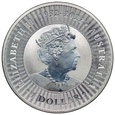 Australia, Elżbieta II, dolar 2023 P, Kangur, 1 Oz Ag999