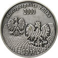 9. Polska, III RP, 10 złotych 2000, 30. Rocznica Grudnia '70
