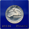 Polska, PRL, 200 złotych 1984, Olimpiada w Los Angeles 1984