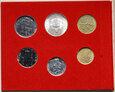 Watykan, zestaw 6 monet 1981, Anno III, Jan Paweł II