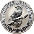 12. Australia, Elżbieta II, 10 dolarów 1995, Kukabura, 10 Oz Ag999