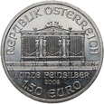 Austria, 1½ euro 2009, Filharmonia Wiedeńska, 1 Oz Ag999