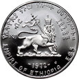 30. Etiopia, Haile Selassie I, zestaw 5 monet 1972