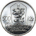 Czechosłowacja, 500 koron 1987, Josef Lada 100-lecie urodzin