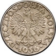 Polska, II RP, 2 złote 1936, Żaglowiec