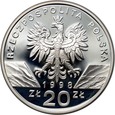 174. Polska, III RP, 20 złotych 1998, Ropucha Paskówka