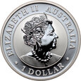 6. Australia, Elżbieta II, dolar 2021 P F15, Kookaburra, #V23