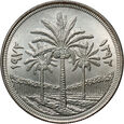 28. Irak, dinar 1392 (1972), 25-lecie Banku Centralnego