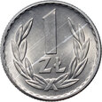 Polska, PRL, 1 złoty 1965, rzadszy rocznik