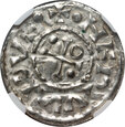 Niemcy, Bawaria, Henryk II Kłótnik 985-995, denar, Regensburg