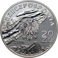 Polska, III RP, 20 złotych 2001, Kopalnia Soli w Wieliczce