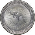 2. Australia, Elżbieta II, 1 dolar 2021 P, Kangur, 1 Oz Ag999