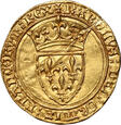 Francja, Karol VI 1380-1422, ecu d'or a la couronne bez daty
