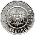 Polska, III RP, 300000 złotych 1993, Zamek w Łańcucie