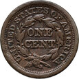 1. USA, cent 1849, Liberty Head