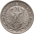 Niemcy, III Rzesza, 50 reichsfenigów 1939 A