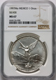 Meksyk, 1 onza 1997 Mo, Libertad, NGC MS67