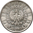 Polska, II RP, 10 złotych 1936, Józef Piłsudski