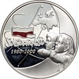 11. Polska, III RP, 10 złotych 2000, 20 Lat Solidarności