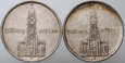 226. Niemcy, III Rzesza, 2 x 5 marek 1934, Kościół, #V23
