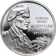 Polska, III RP, 10 złotych 2002, Generał Anders