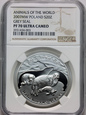 47. Polska, III RP, 20 złotych 2007, Foka Szara, NGC PF70